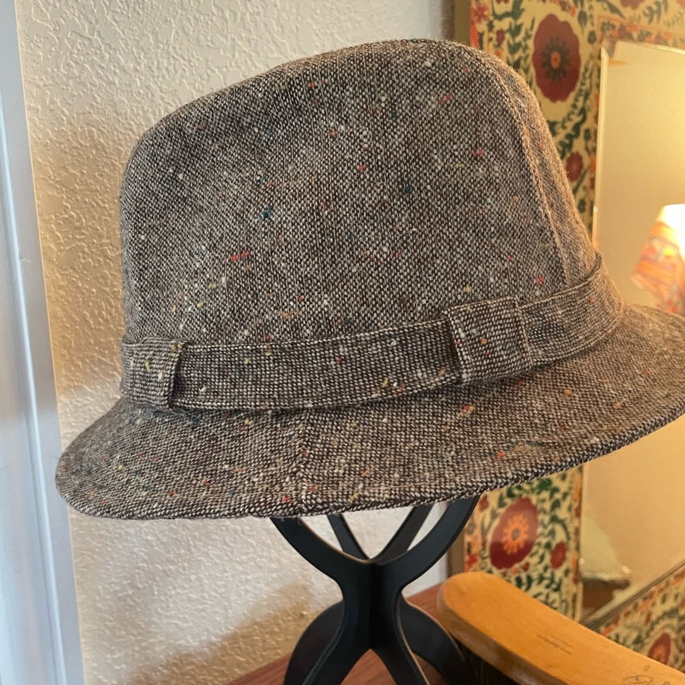 Stetson Tweed Fedora Hat - Picture 2 of 9